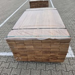 Ca. 69x Guyana Teak Planken Geschaafd, 25x145mm, lengte 175cm